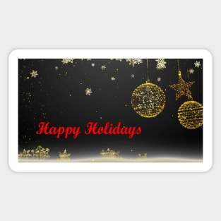 Christmas Greeting 3 Sticker